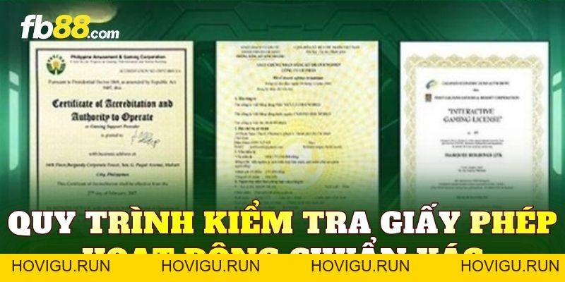 Giấy Phép Hoạt Động FB88 – Nhà Cái Hợp Pháp Chuẩn Quốc Tế - hovigu